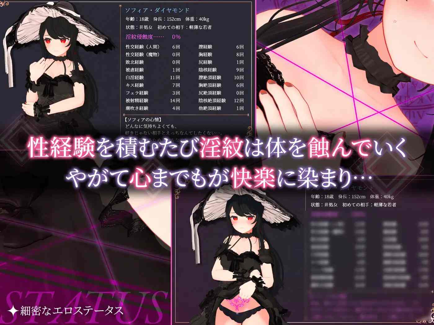 PC-ソフィアとバビロンの淫紋~孤高なる天才魔導士の堕落~ AI翻中文-第8张图片-萌站 PC-ソフィアとバビロンの淫紋~孤高なる天才魔導士の堕落~ AI翻中文-第8张图片-萌站