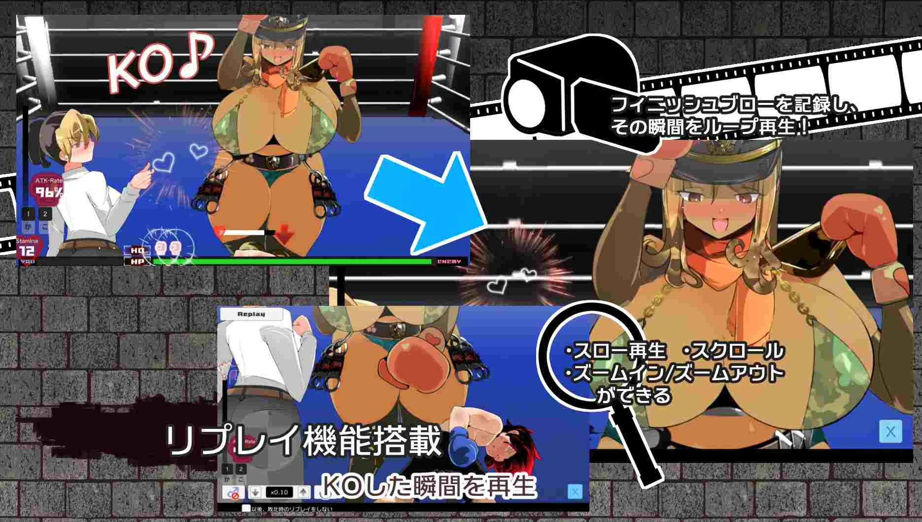 【PC/拳击/战败/机翻】超级拳击男孩/スーパーパンチボーイ ver2.02-第12张图片-萌站