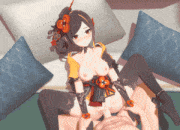 [yuluer/120帧]高冷设计师千织连翻白眼，露出高潮脸，被传教士体位艹成母狗