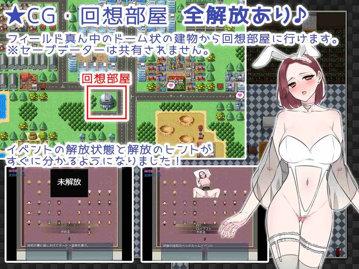 PC-NTRhou～国民の妻はシェアされる～ AI翻中文