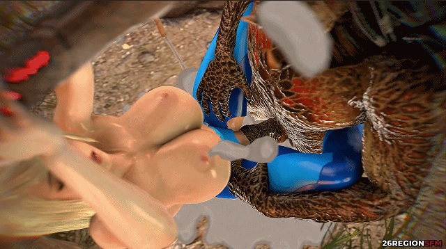 [3D动画] BERSERKER VS SAMUSS 山洞中的巨乳御姐和异性-第2张图片-萌站