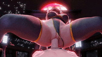 [3D动画] Nyo-Den 女天狗 性感女神巨乳丰腴身材上位骑乘榨精-第4张图片-萌站