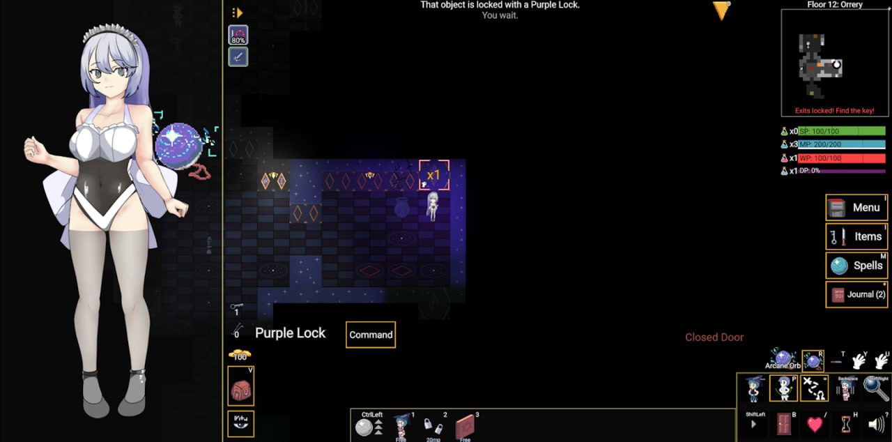 PC/RPG/#变态的地牢 #Kinky Dungeon  v5.4.3 官方中文版【2025.1.12 更新】