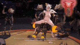 【巨乳 口交 吞精 舔穴 群P 爆操 爆射 喷潮 中出】新作-[Sex Battle]悪堕ちの對決！Shogun_Ningguang外援編 Hilichurls VS 雷電将軍&凝光-第8张图片-萌站