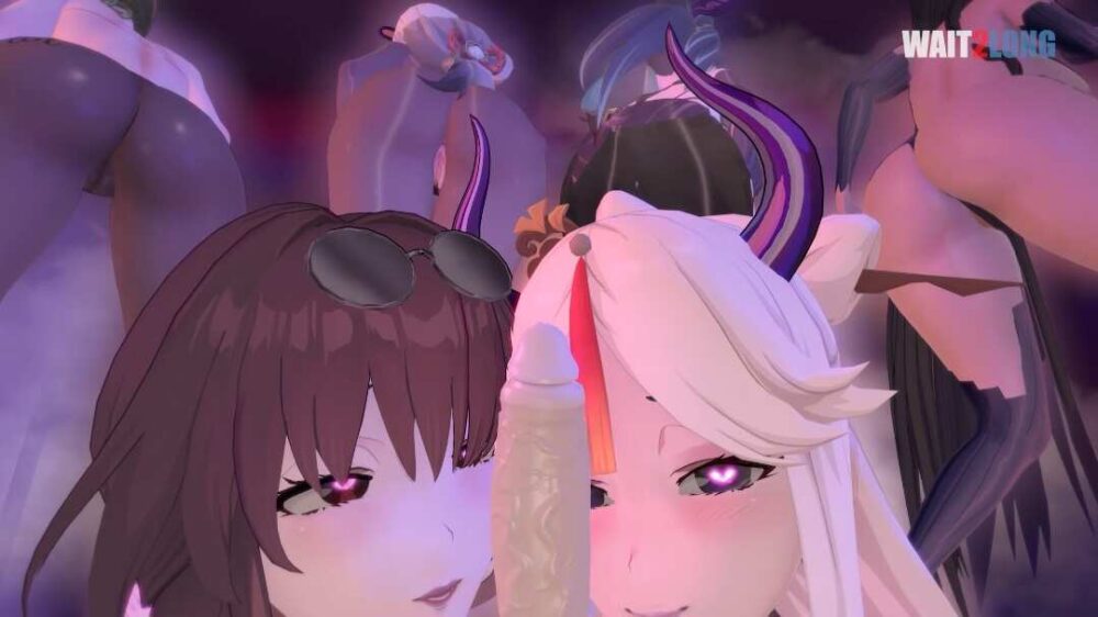 [3D动画]原神＆星穹铁道多人淫啪（有中文cv）