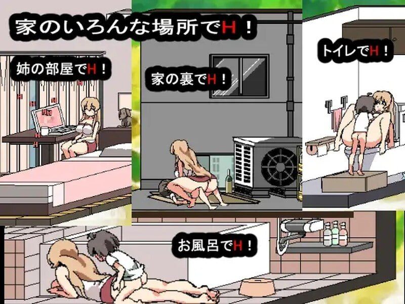PC/和家里蹲死宅女姐姐的エロ生活 #引きこもり姉とまいにちHライフ 正式完整版 DL日文生肉版