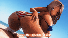 【巨乳 乳交 骑乘 后入 爆操 爆射 中出】新作-[taka84庫] 星条旗ビキニが似合う女