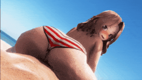 【巨乳 乳交 骑乘 后入 爆操 爆射 中出】新作-[taka84庫] 星条旗ビキニが似合う女-第2张图片-萌站