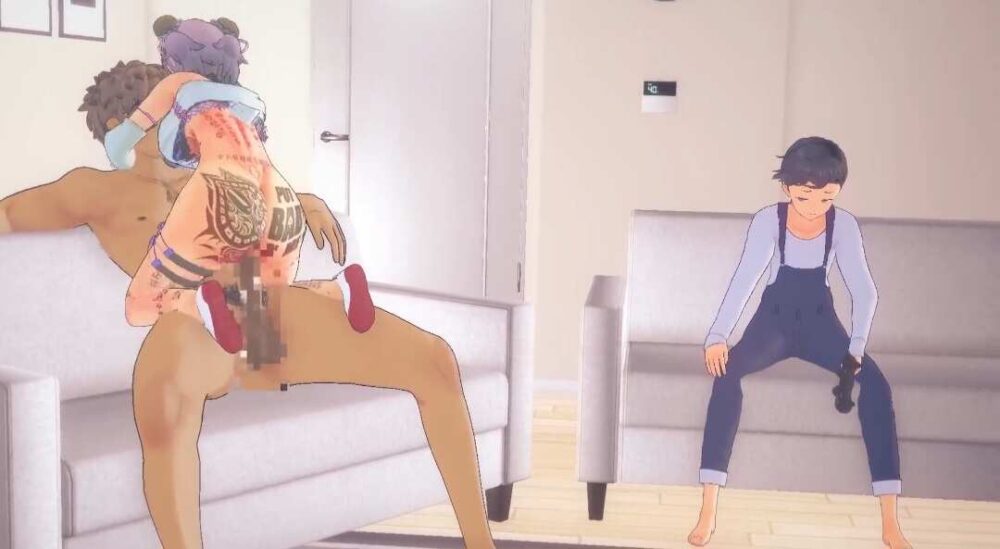 【3D动画】NTR 被墨狗俘虏的星绘伊薇特-第3张图片-萌站