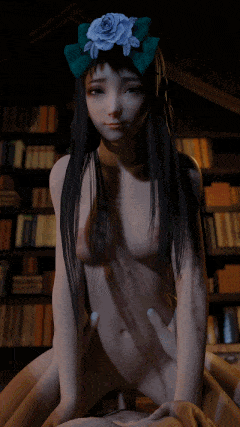[3D动画] 夏侯姬+妮娜+布鲁·玛丽 站立后入少女性感翘臀-第2张图片-萌站