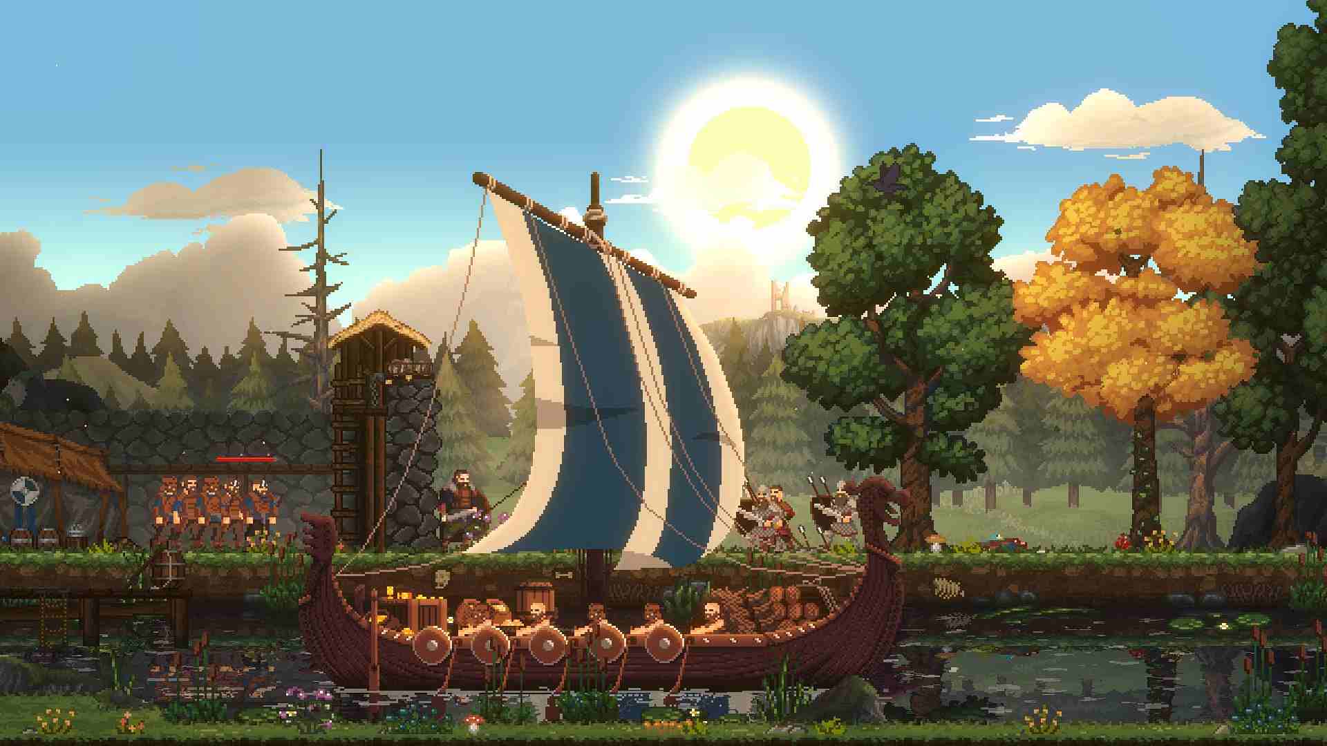 PC/RPG/英灵殿之子/Sons of Valhalla 《英灵殿之子》是一款设定在维京时代的战斗和基地建造游戏。建造堡垒并包围敌人的据点，聚集武士，登上长艇，参与个人战斗，侵袭和征战英格兰。
