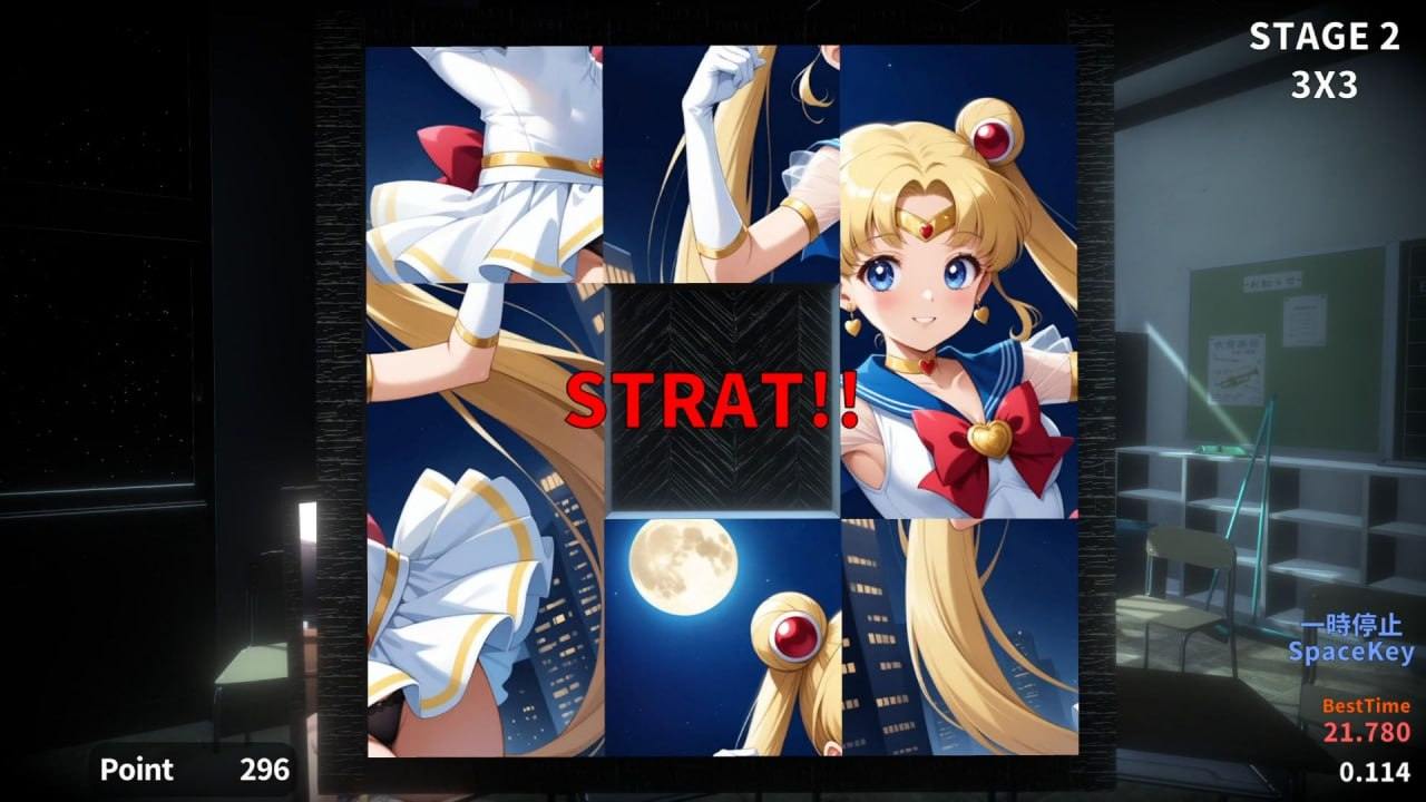 PC/RPG/ほうかごドキドキパズル スライダーパズル編3〜美少女戦士の戯れ〜 汉化版【2025.1.2 发售】