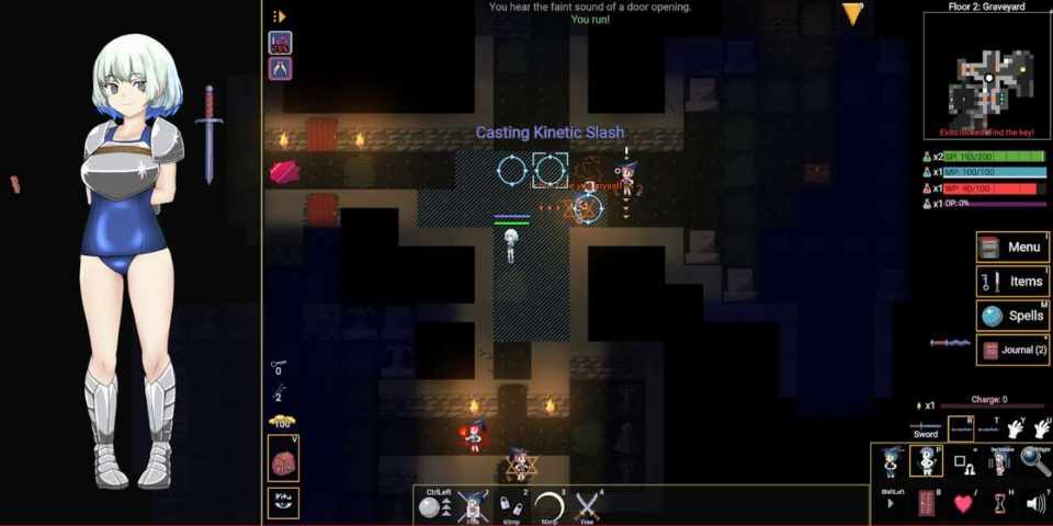 [肉鸽RPG/拘束捆绑/PC] 变态的地牢 Kinky Dungeon v5.4.3 官方中文-第5张图片-萌站