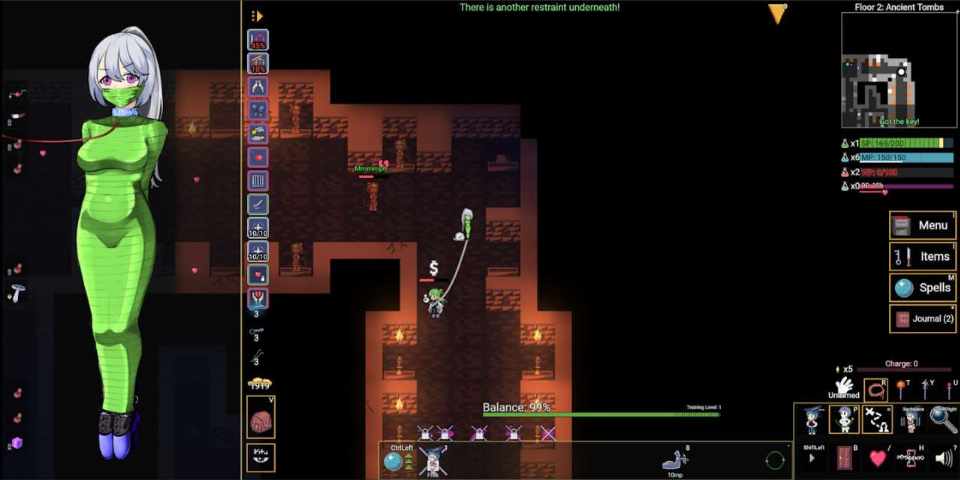 [肉鸽RPG/拘束捆绑/PC] 变态的地牢 Kinky Dungeon v5.4.3 官方中文-第6张图片-萌站