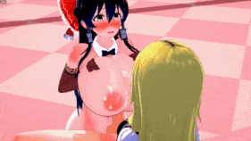 【巨乳 扶她 乳交 喷射 后入 爆操 爆射 中出】新作-【東方KKS】バニー霊夢でExcuse me【FUTA】