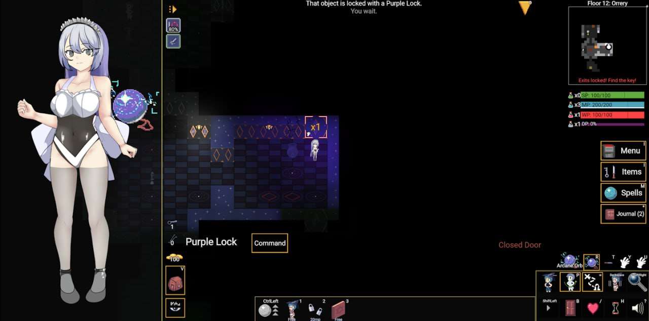 更新[日式SLG/沙盒/拘束捆绑] 变态地牢 Kinky Dungeon Ver5.4.3 官方中文版 [550M]-第2张图片-萌站