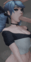 [3D动画] 中出淫荡爆乳巨臀的妻子 自己拍打自己的巨臀挑逗