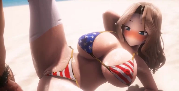 taka84 1月金发巨乳比基尼美女 有CV [1v+308m][百度盘]-第2张图片-萌站
