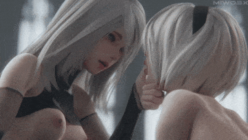 [3D动画/尼尔机械纪元.双飞2B+A2/步兵]精品优质资源