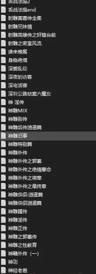 S合集小说，一共两百多本