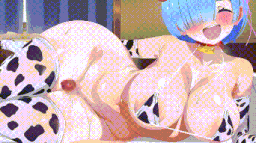 【3D动画】ぱすた 25年1月RE0 乳牛装魅魔蕾姆