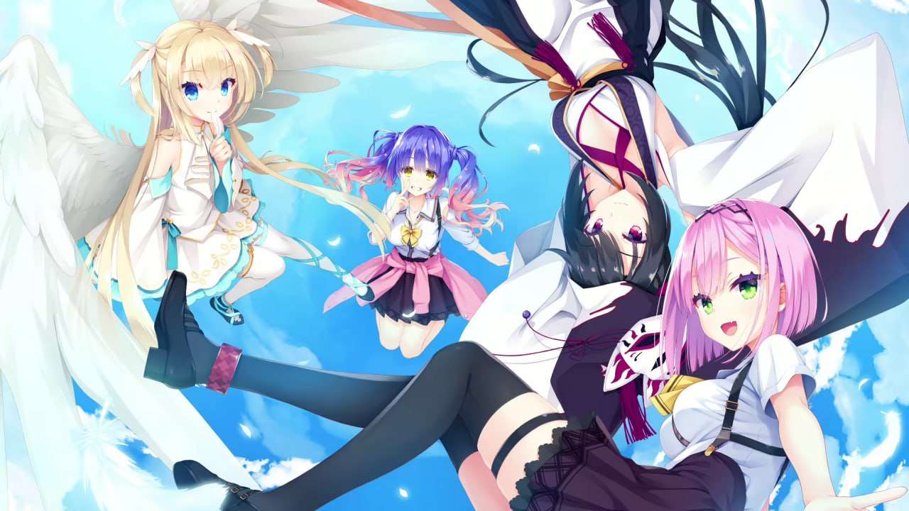 柚子社新作[大型ADV/后宫] 天使☆嚣嚣 RE-BOOT！天使☆騒々 RE-BOOT! 官方中文版+全CG存档+攻略 [10.90G]