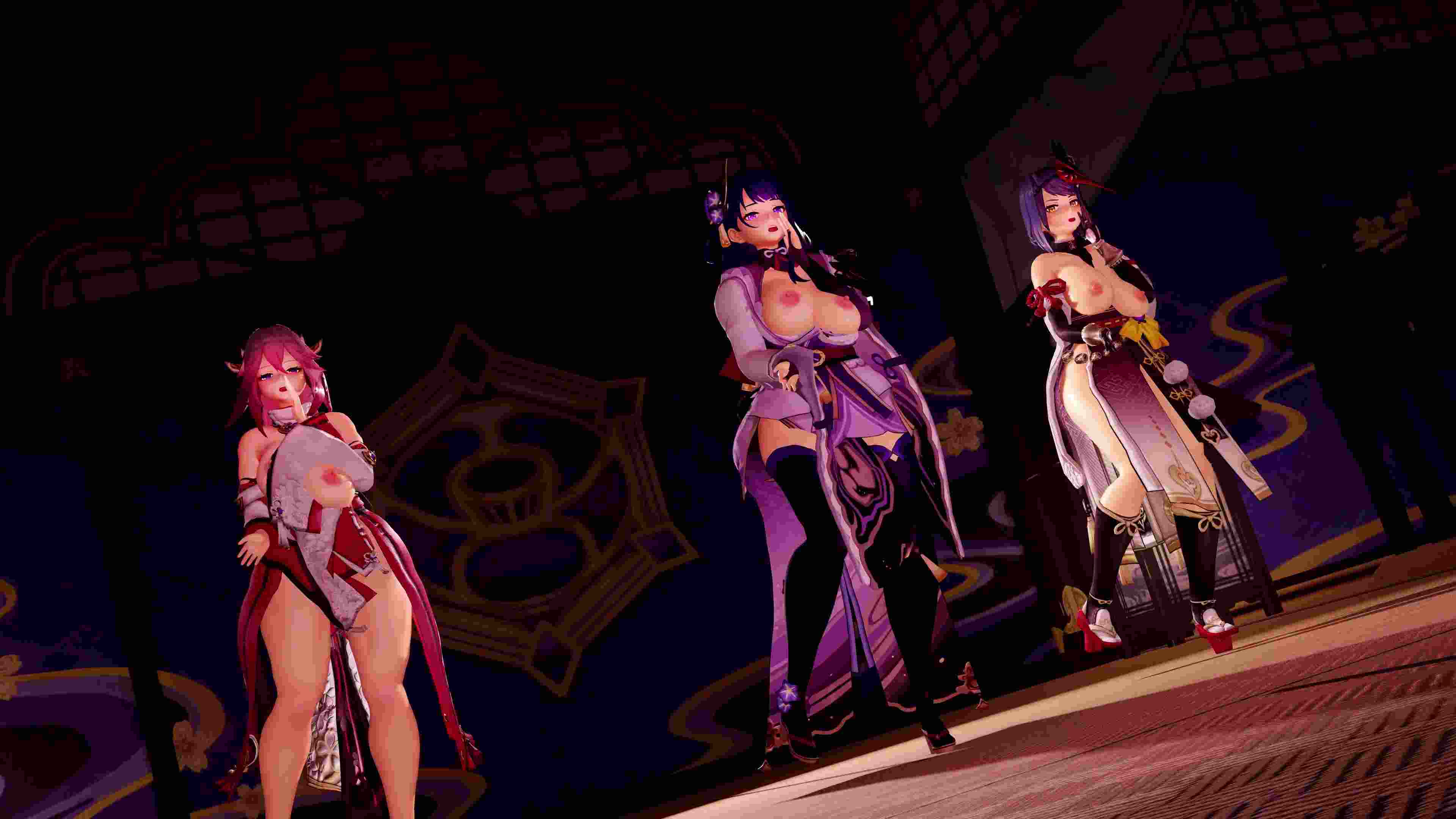 [3D/MMD]稻妻派对-桃源恋歌
