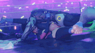 【3D动画】Gifdoozer大师 24合集：蒂法+朱迪+D.Va+影心+劳拉-第3张图片-萌站