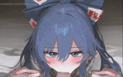 【4K/无修】【萝莉 口交 吞精 后入 爆操 爆射 中出】新作-[Henkawa] Yorigami shion touhou project-依神紫苑-第2张图片-萌站