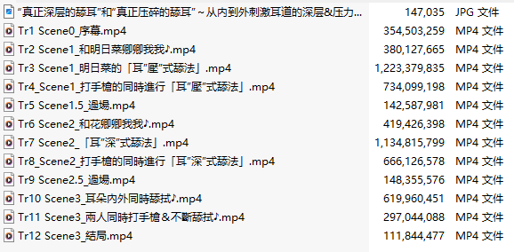 【汉化音声】【六集合一全集】“真正深层的舔耳”和“真正压碎的舔耳”～从内到外刺激耳道的深层&压力ASMR～【繁体中文版】-第2张图片-萌站