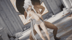 【巨乳 乳交 腿交 骑乘 后入 爆操 爆射 舞啪 中出】新作-[NIKKE] 灰姑娘-水晶公主 Cinderella 'Accendio' Sex&Dance-第4张图片-萌站