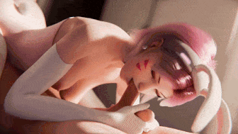 【3D动画】 Dva 顶级尤物白丝粉嫩兔女郎超绝骑乘侍奉-第3张图片-萌站