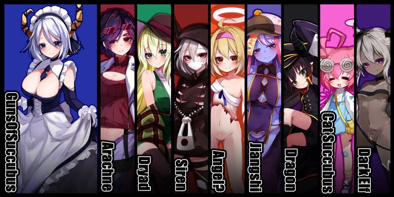 【弹幕射击FTG/爆乳魔物娘/动态2C】Guns of Succubus2 夢魔とメイドとマスケット DL生肉-第2张图片-萌站