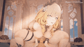 【巨乳 手交 骑乘 爆操 爆射 中出】新作-[Sex only]优雅的黄金大姐姐-阿格莱雅#1アグライア(スターレイル)Aglaea崩壊スターレイル崩坏星穹铁道(📢-第3张图片-萌站