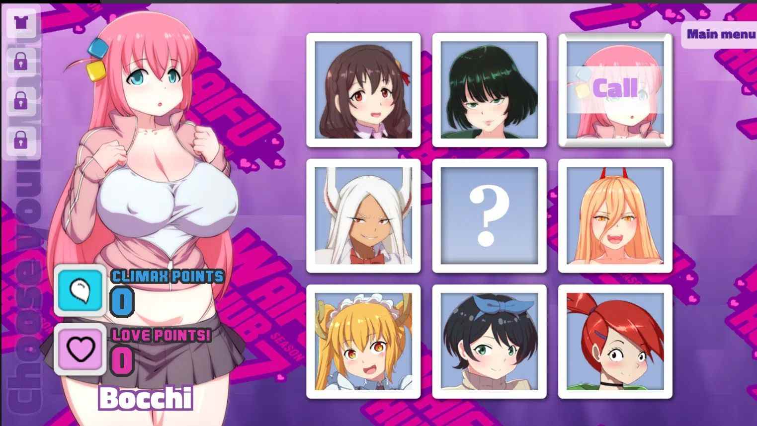 【SLG/安卓/互动/合集】WaiFuHub/动漫老婆列表 1-7部-第4张图片-萌站