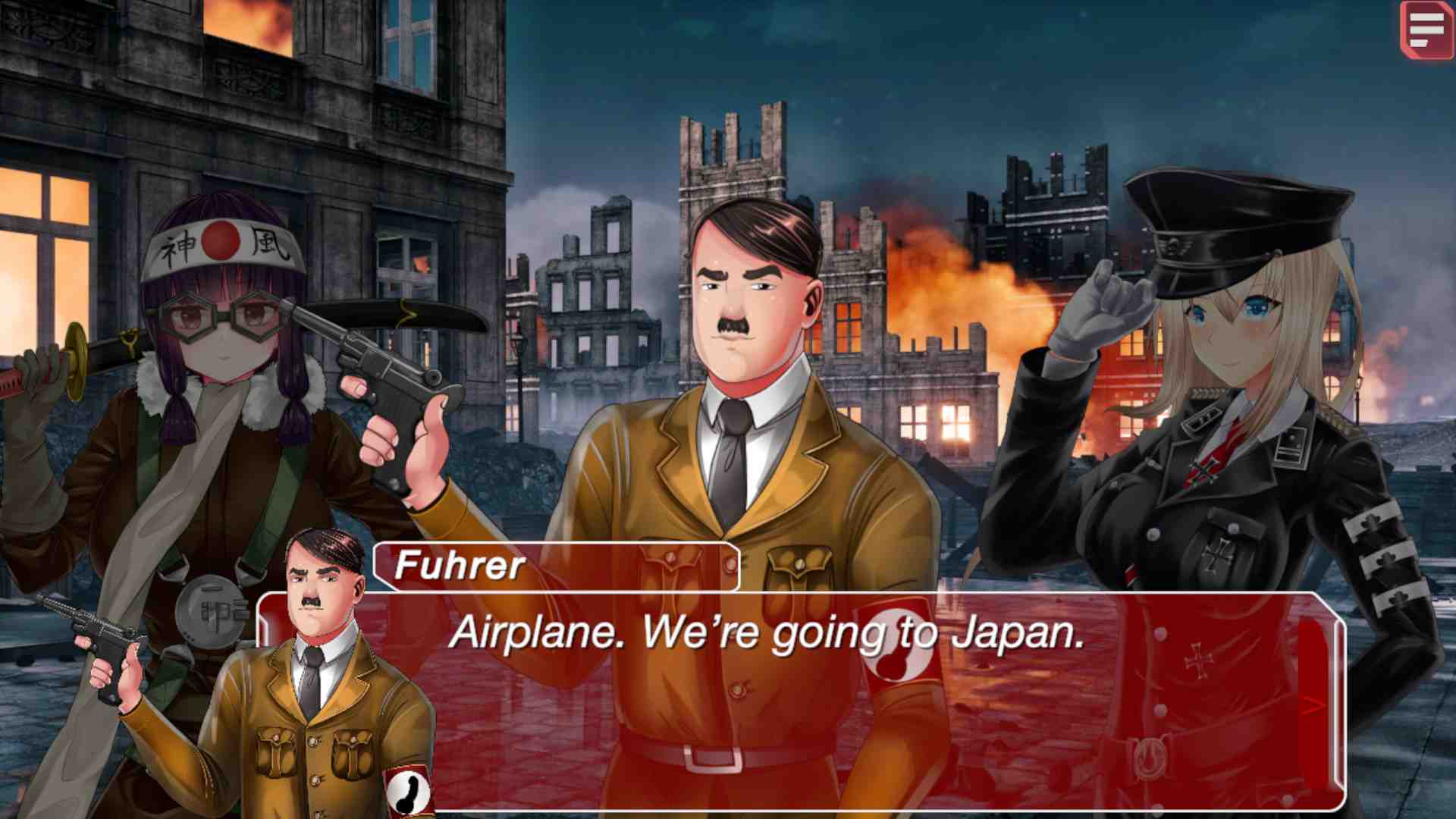 【SLG/PC/搞笑/哈哈~/生肉】希特勒狂暴做爱/Sex with Hitler-第4张图片-萌站