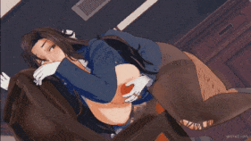 【巨乳 黑丝 制服 口交 手交 吞精 骑乘 后入 前后夹击 爆操 爆射 喷潮 中出】新作-Milf Police +-第16张图片-萌站