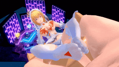 【MMD/AsaiBsai/纯啪】尘白禁区~分析员和老婆们的性福生活 芬妮/凯茜娅/薇蒂雅-第3张图片-萌站