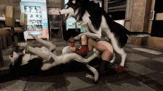 【3D动画】[Ragneg] 1月新作：蒂法 Added All Dogs Go to 7th Heaven Part 3 性感女神惨遭狗狗轮奸中出-第5张图片-萌站