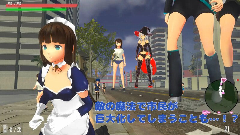 PC//【射击FPS/3D作品/R-15/官中】巨大娘抵抗軍 V1.0 DL官方中文  社团名：ライツキャメラアクション-第3张图片-萌站