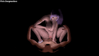 【3D动画】Dongmanlove大佬新作：韩月 性感渔网御姐女上位骑乘榨精-第2张图片-萌站