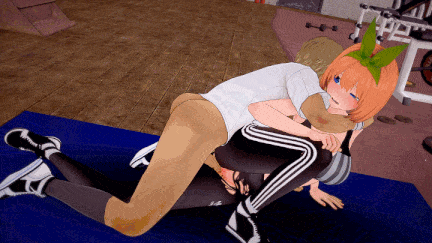 【动画/后入/爆操/口交】四葉トレーニングえっち【高画質】