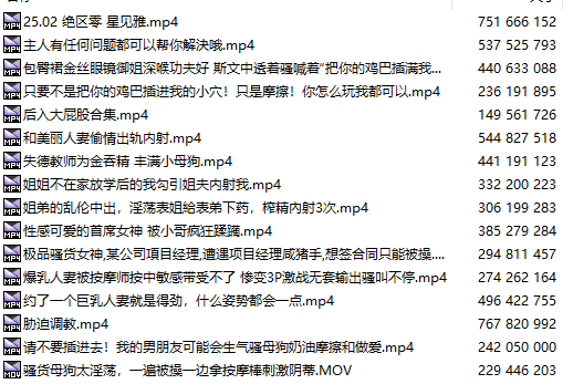 【2025/02/08】【在线视频十六部合一方便下载】【共6GB】【九个小时合集】