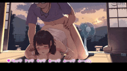 强迫奸雨上がり、神社にて。 The Motion Anime