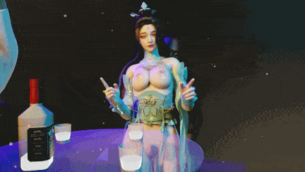 【动画/黑人/后入/爆操】古风女友-萧黛儿酒吧-第3张图片-萌站