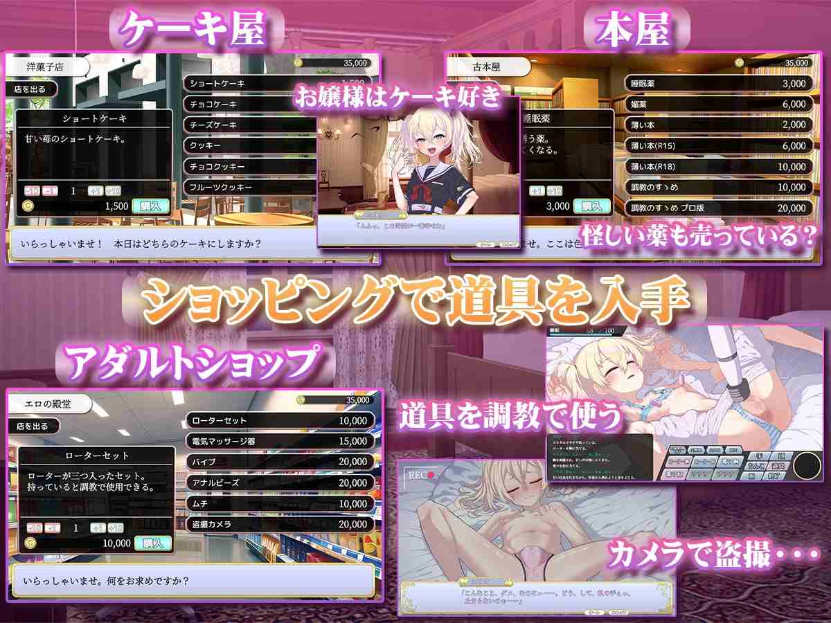 【SLG/PC/AI汉化文件/金发萝莉/调教】このお嬢様、無知につき-第2张图片-萌站 【SLG/PC/AI汉化文件/金发萝莉/调教】このお嬢様、無知につき-第2张图片-萌站