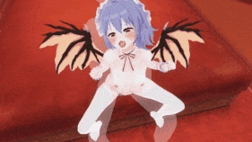【萝莉 白丝 口交 吞精 骑乘 后入 爆操 爆射 中出】新作-[COM3D2]レミの淫乱夜伽-蕾米莉亚·斯卡蕾特-第9张图片-萌站