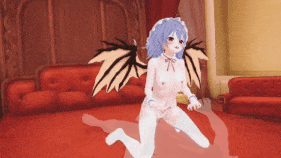 【萝莉 白丝 口交 吞精 骑乘 后入 爆操 爆射 中出】新作-[COM3D2]レミの淫乱夜伽-蕾米莉亚·斯卡蕾特-第15张图片-萌站