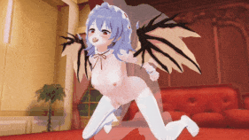 【萝莉 白丝 口交 吞精 骑乘 后入 爆操 爆射 中出】新作-[COM3D2]レミの淫乱夜伽-蕾米莉亚·斯卡蕾特-第16张图片-萌站