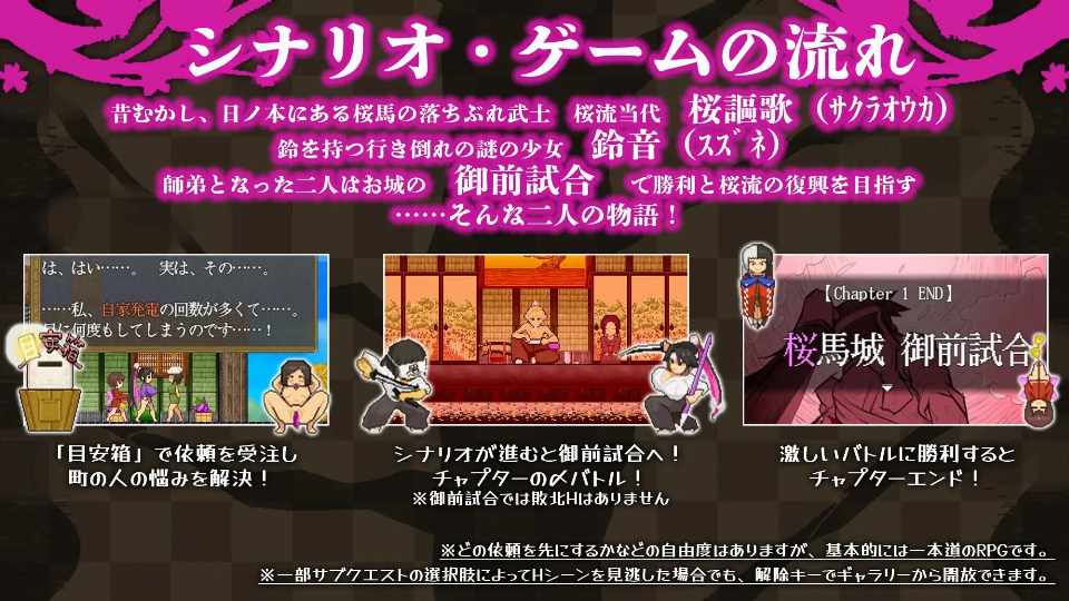 [RPG/AI汉化/PC] 樱御前 桜御前 v1.09 挂载AI汉化版 [1.55G]-第5张图片-萌站